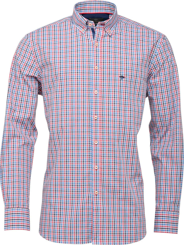 Fynch Hatton skjorta rutig flerfärgad