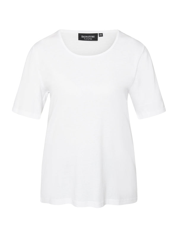 Signature T-shirt / Vit Signature