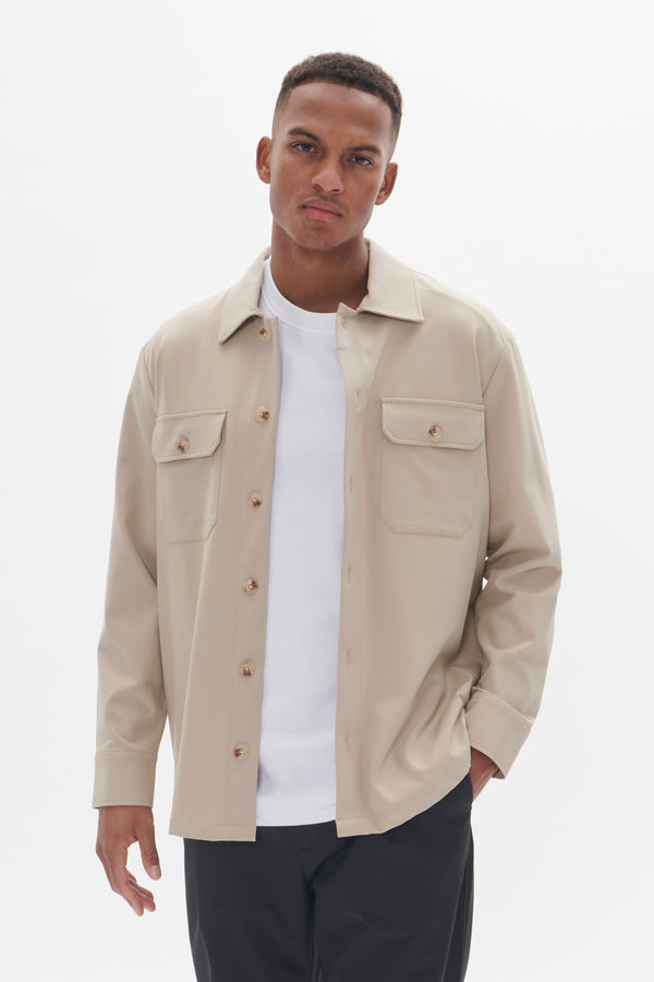 Overshirt Matinique Madamo / Plaza Taupe