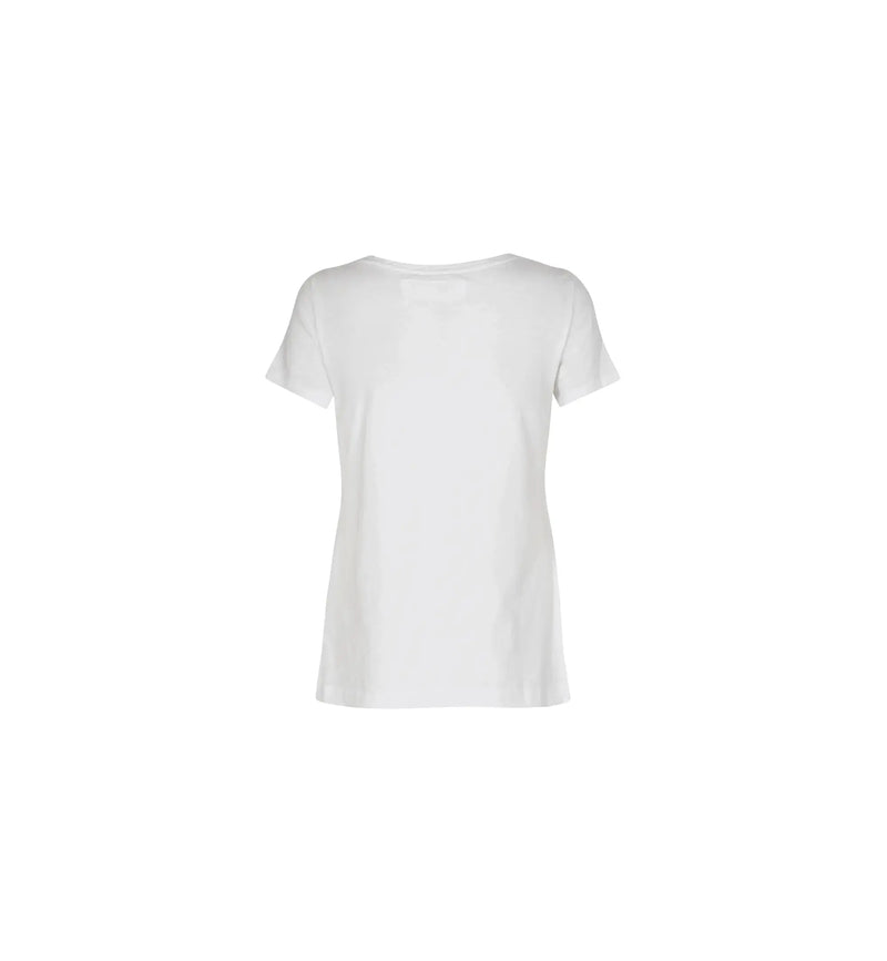 Arden Organic O-neck Tee vit-BK HERR