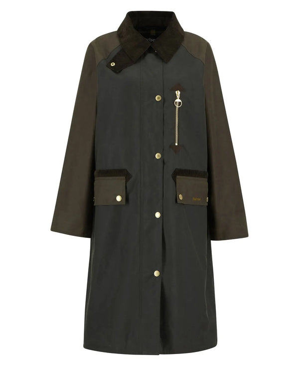 Barbour Evette Wax Jacket / Olive Barbour