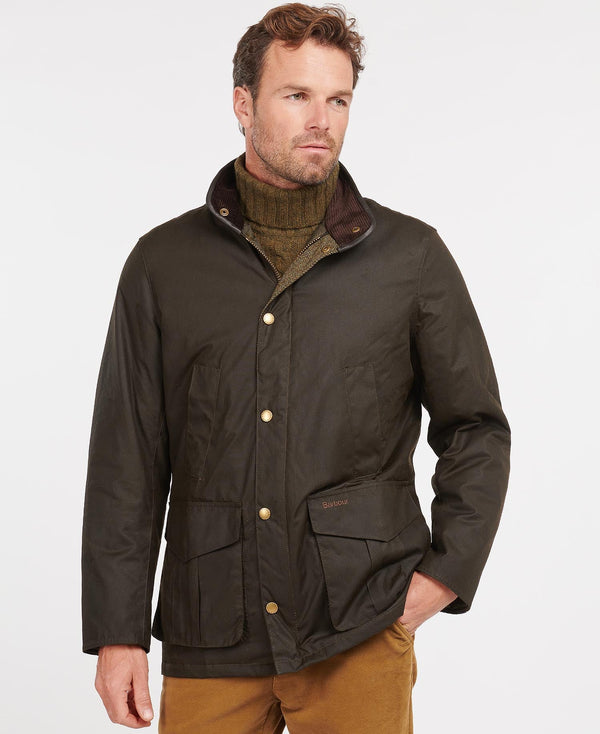 Barbour Hereford Wax jacket / Oliv Barbour