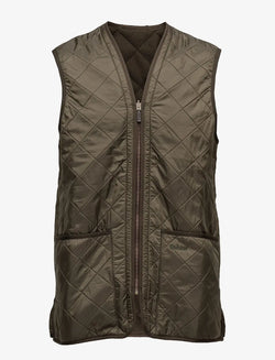 Barbour Polarquilt Waistcoat zip-in liner-BK HERR