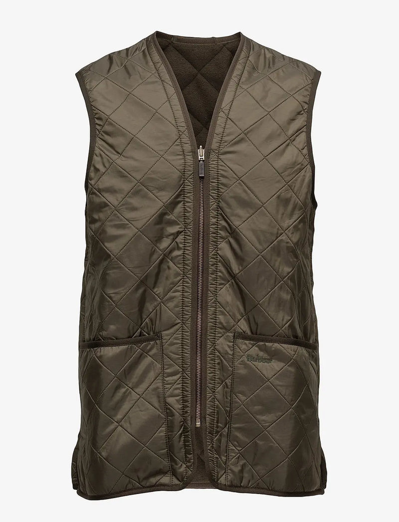 Barbour Polarquilt Waistcoat zip-in liner-BK HERR