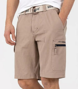 Cargo Crew Shorts - KHAKI-BK HERR