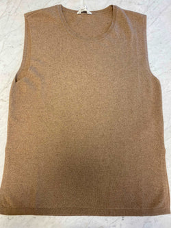 Cashmere Väst | Re_branded | Beige-BK HERR