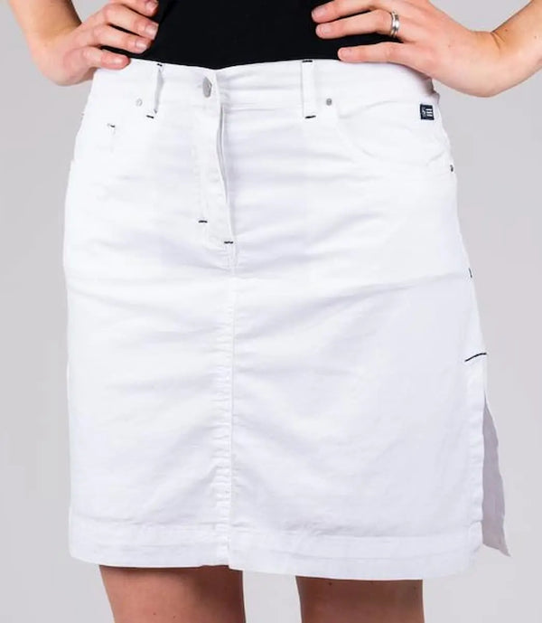 Classic Skort vit-BK HERR