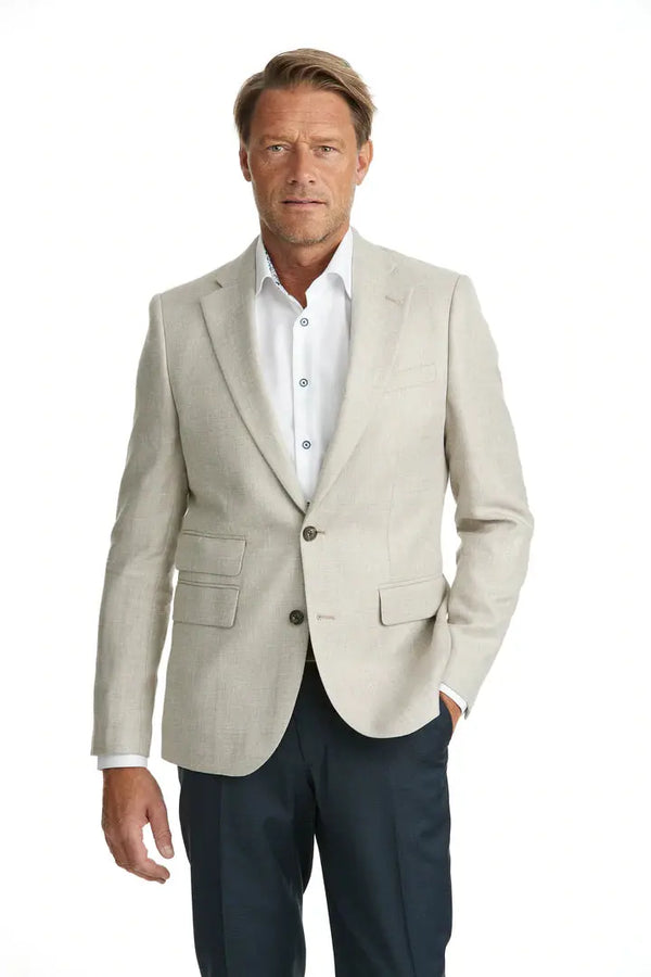 Erla Linne blazer beige Erla of Sweden