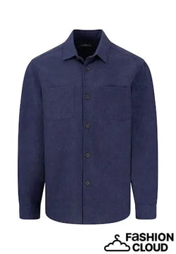 Fynch Hatton Overshirt Linne Fynch-Hatton Textilhandels GmbH