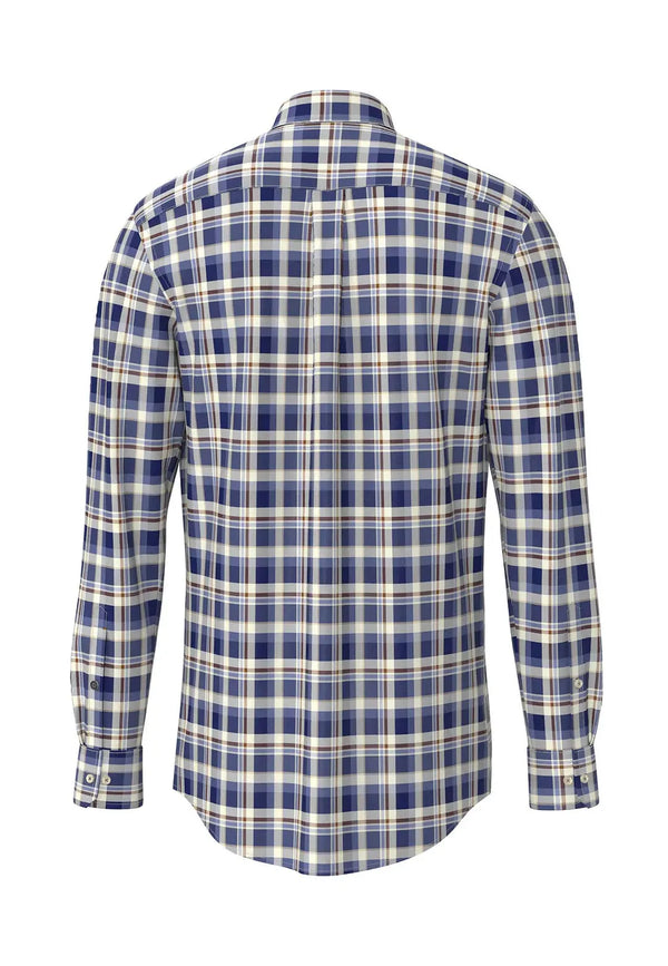 Fynch Hatton Skjorta Misty blue Fynch-Hatton Textilhandels GmbH