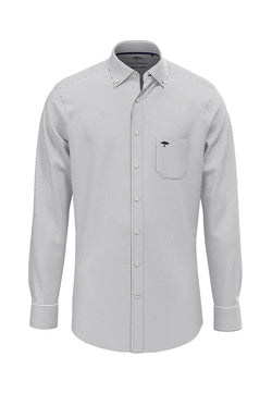 Fynch Hatton Skjorta Oxford navy check Fynch-Hatton Textilhandels GmbH