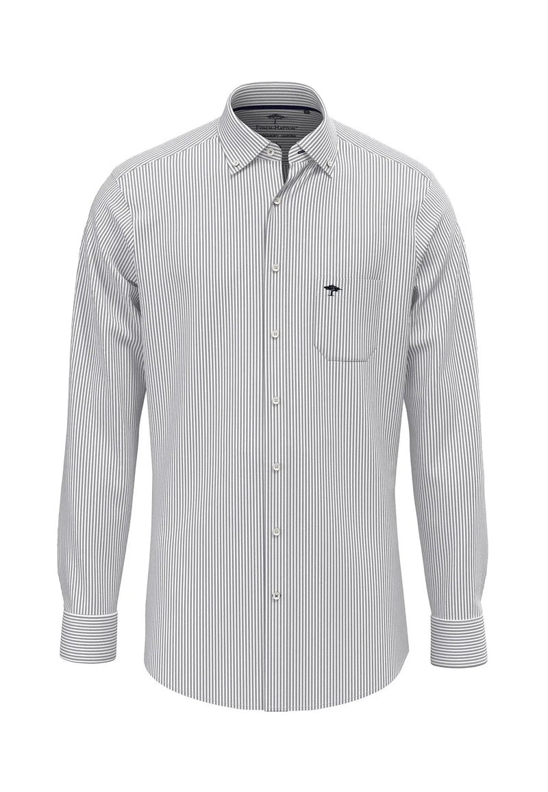 Fynch Hatton Skjorta Oxford navy check Fynch-Hatton Textilhandels GmbH