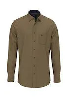 Fynch Hatton  Skjorta Premium Flanell Hazel-BK HERR