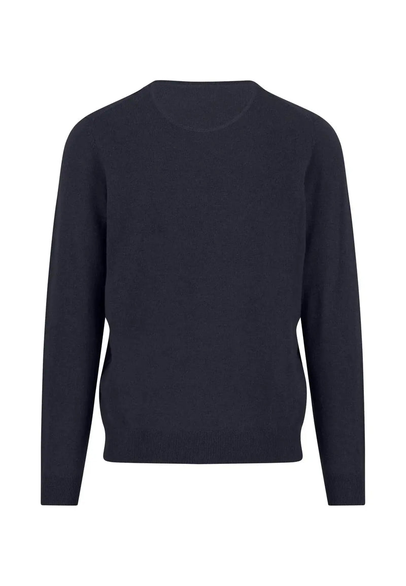 Fynch Hatton V-ringad tröja Merino Cashmere navy Fynch-Hatton Textilhandels GmbH