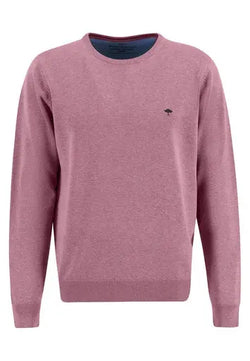 Fynch Hatton rundhalsad tröja lilac Fynch-Hatton Textilhandels GmbH