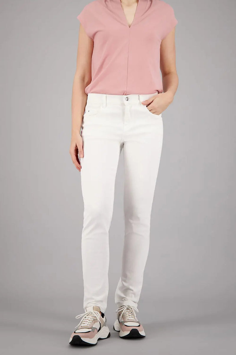 Gardeur ZURI jeans vit Gardeur