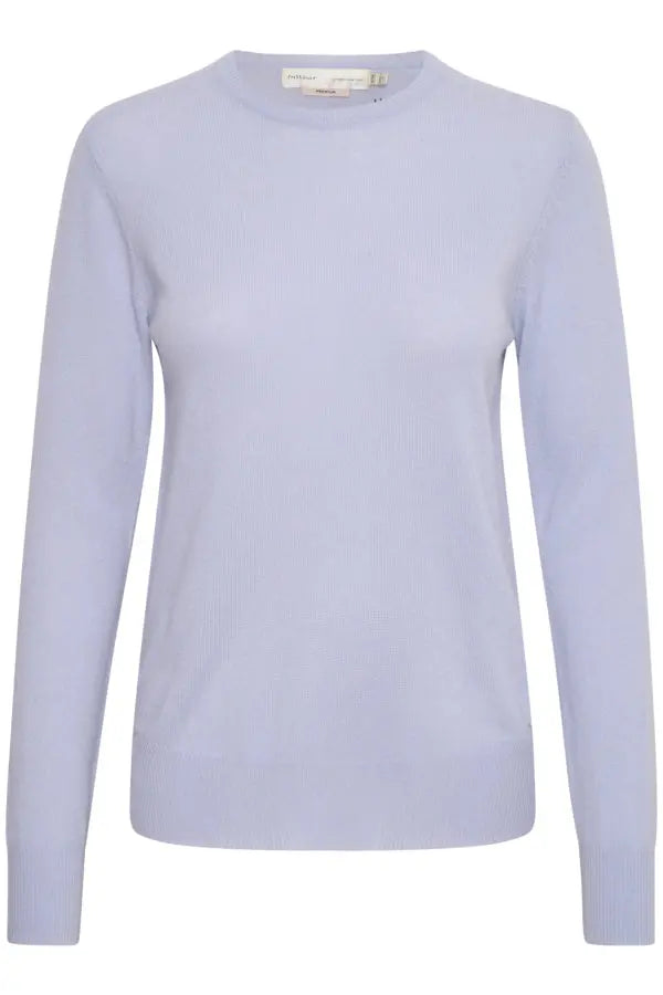 InWear LUKKAIW CREW-NECK PULLOVER CASMERE Zen Blue In Wear