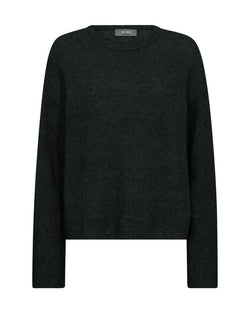 MM Mape O-Neck stickad tröja / Grön Mos Mosh
