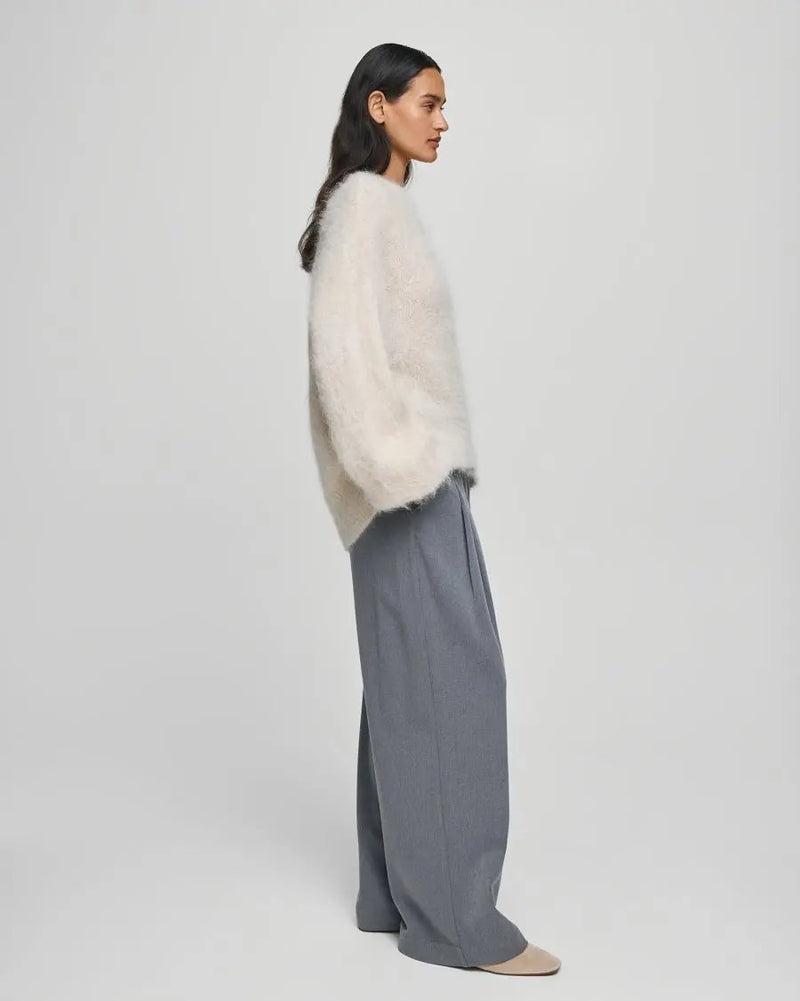 MSCH Thira Salmia tröja / Offwhite MSCH Copenhagen