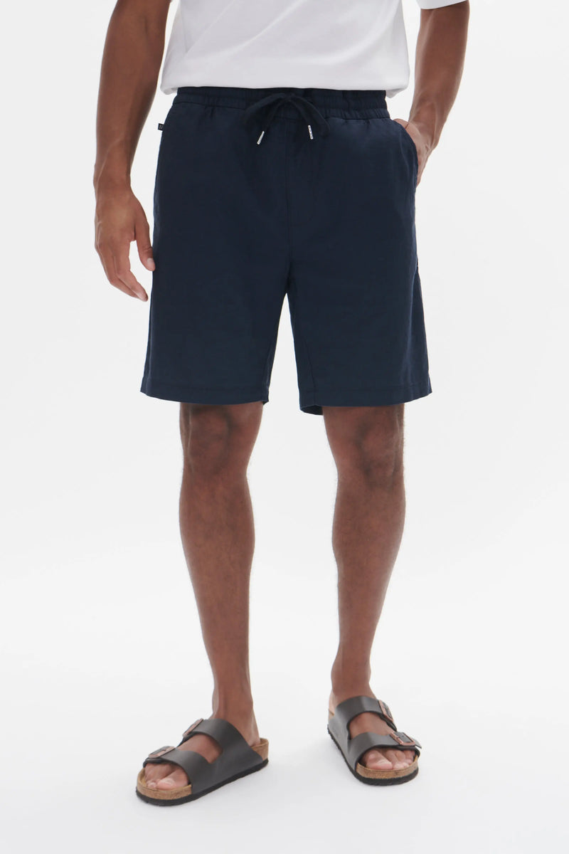 Matinique Barton linne shorts / Navy Matinique