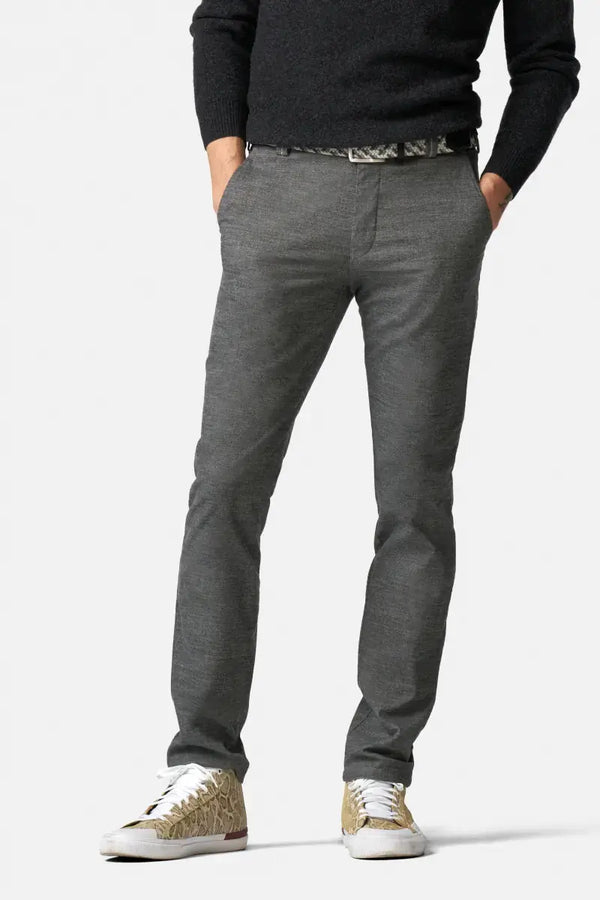 Meyer Bonn chinos Jersey look grå MEYER