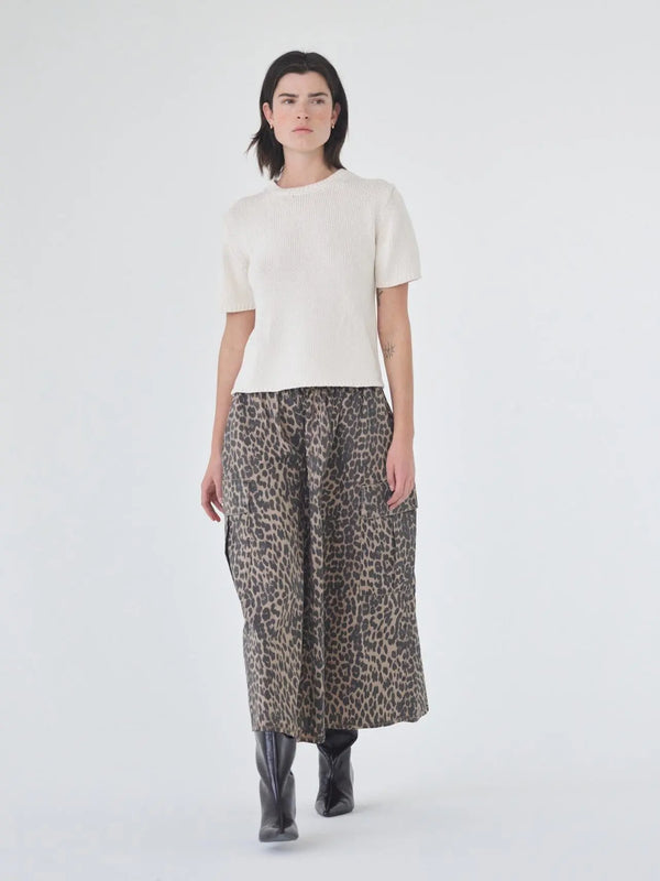 Mos Mosh Arin SS Cotton Knit / Ecru Mos Mosh