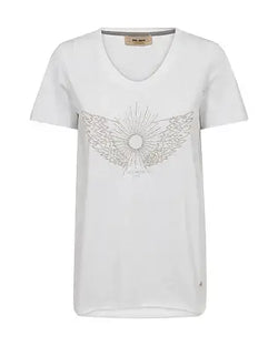 Mos Mosh Gethi O-SS Glam Tee / White Mos Mosh