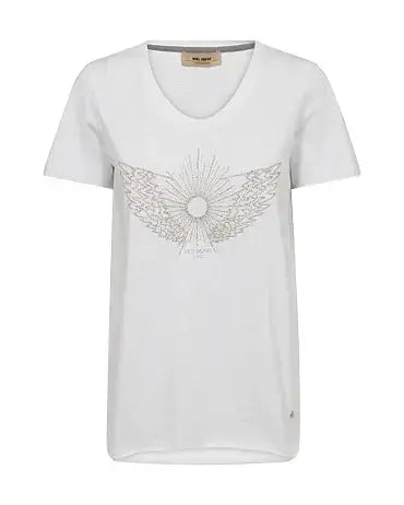 Mos Mosh Gethi O-SS Glam Tee / White Mos Mosh
