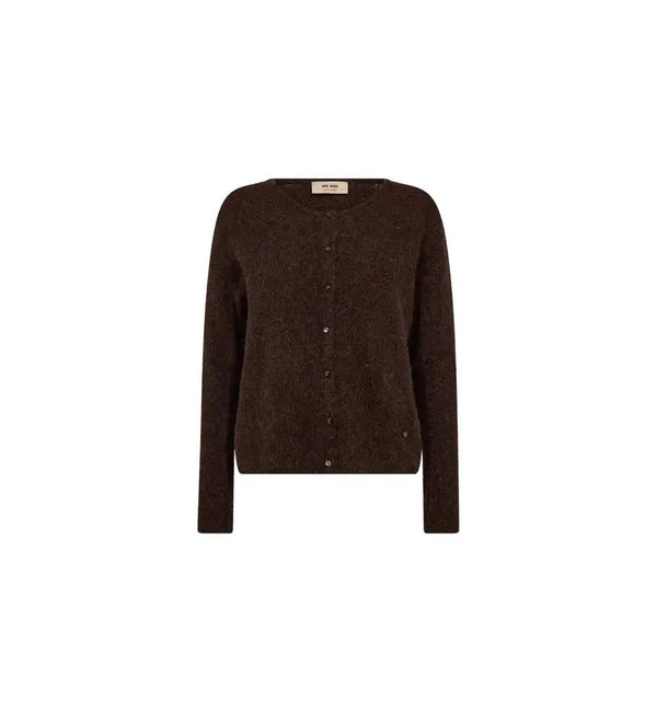 MosMosh Almine knit cardigan / Brun MosMosh