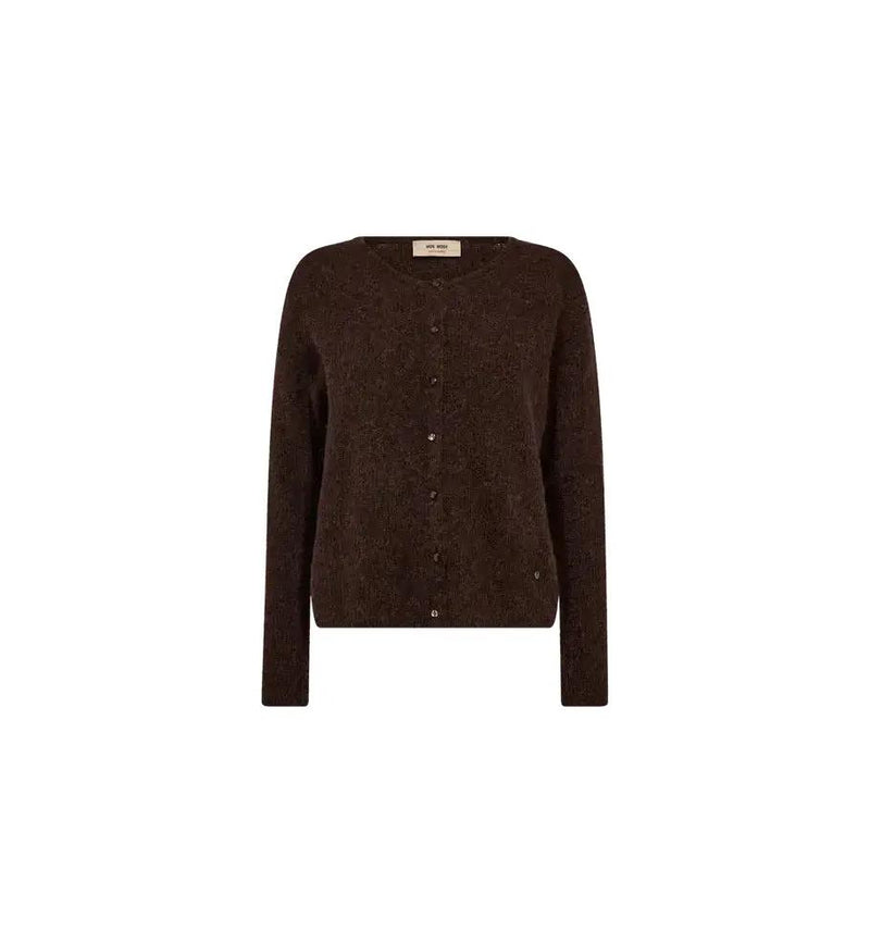 MosMosh Almine knit cardigan / Brun MosMosh