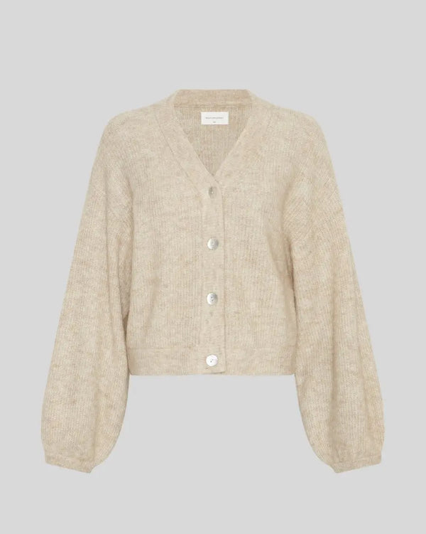 Msch Hila Hope Cardigan / Oatmeal Melange MSCH Copenhagen