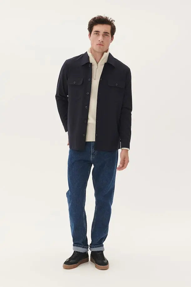 Overshirt Matinique Madamo / Dark Navy-BK HERR
