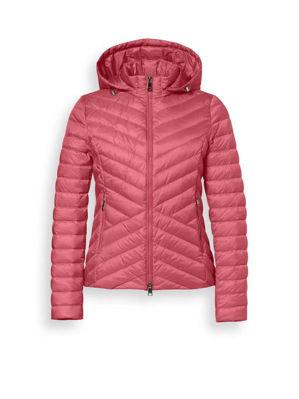 RESET Toscana Jacka lättviktsdun dam / Coral Pink-BK HERR