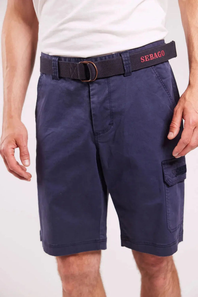 Sebago Outwashed Pocket Shorts marinblå Sebago