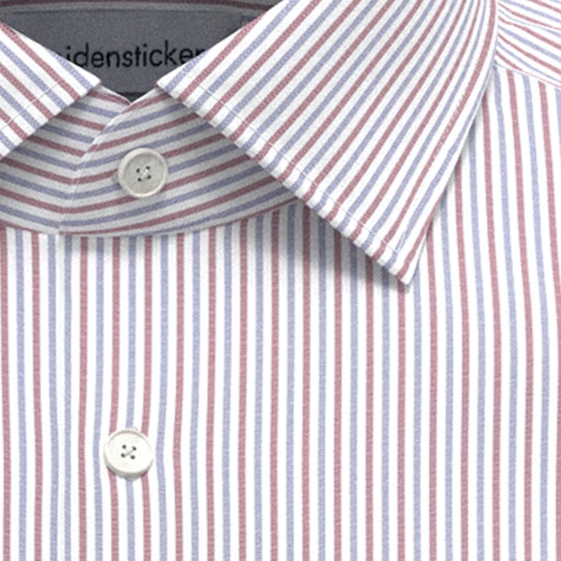 Seidensticker Skjorta | Shaped (blå och rödrandig)