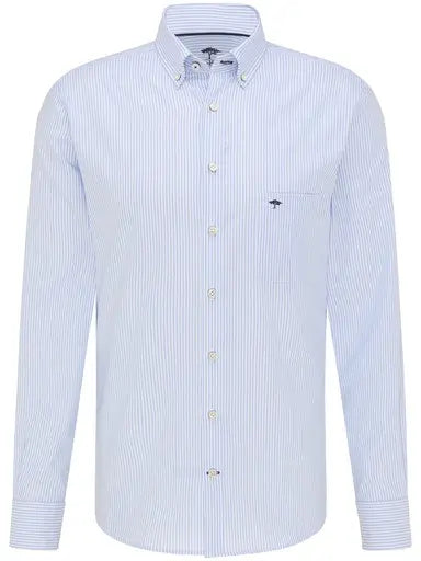 Skjorta Oxford light blue stripe Fynch-Hatton Textilhandels GmbH