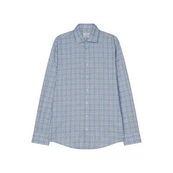 Skjorta | Blå rutig (Shaped) Seidensticker