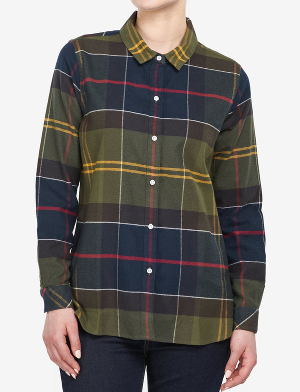 Barbour Anna Shirt flanell skjorta Classic Tartan barbour
