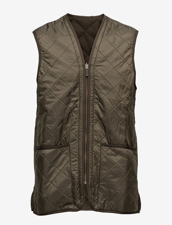 Barbour Polarquilt Waistcoat zip-in liner