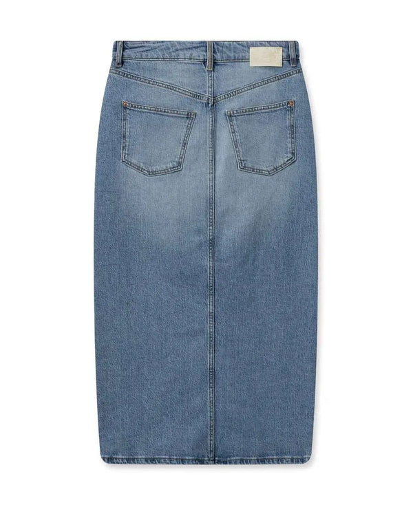 MosMosh Mella denim skirt/ blue Mos Mosh