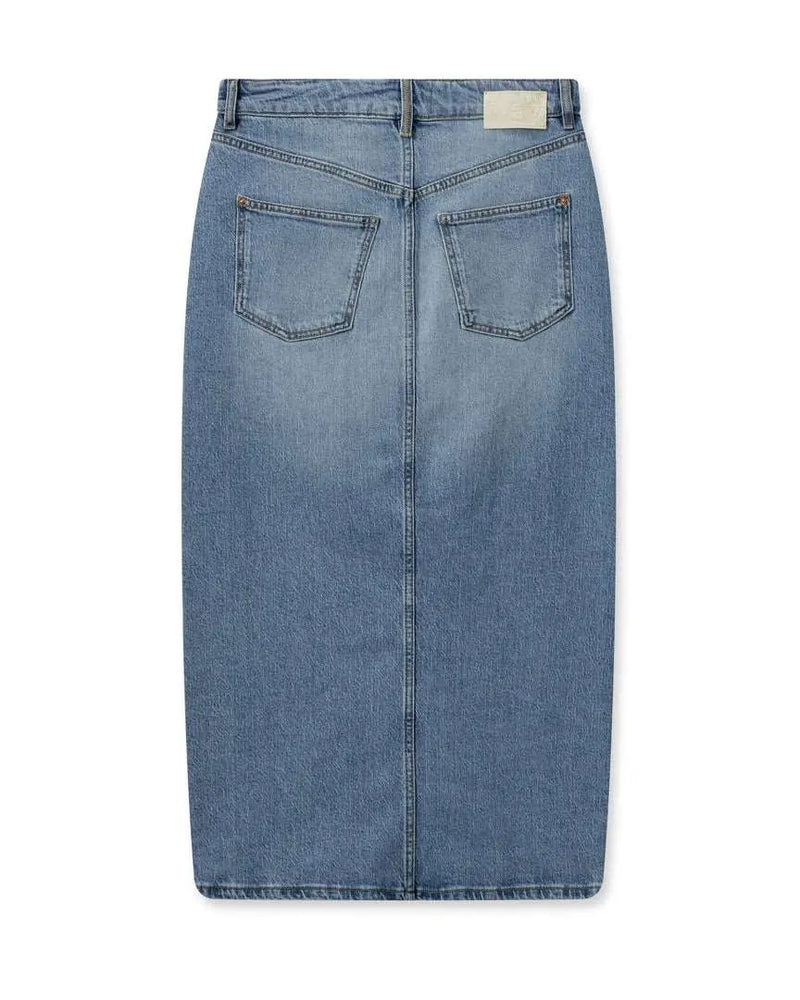 MosMosh Mella denim skirt/ blue Mos Mosh