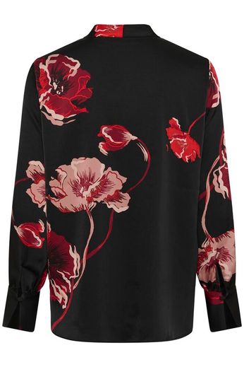 Inwear blus Dawn v-neck / Black Poppy Rose In Wear