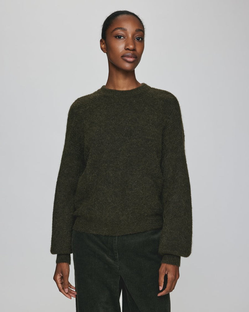 MSCH Gustel Hope pullover/ Forest N Melange