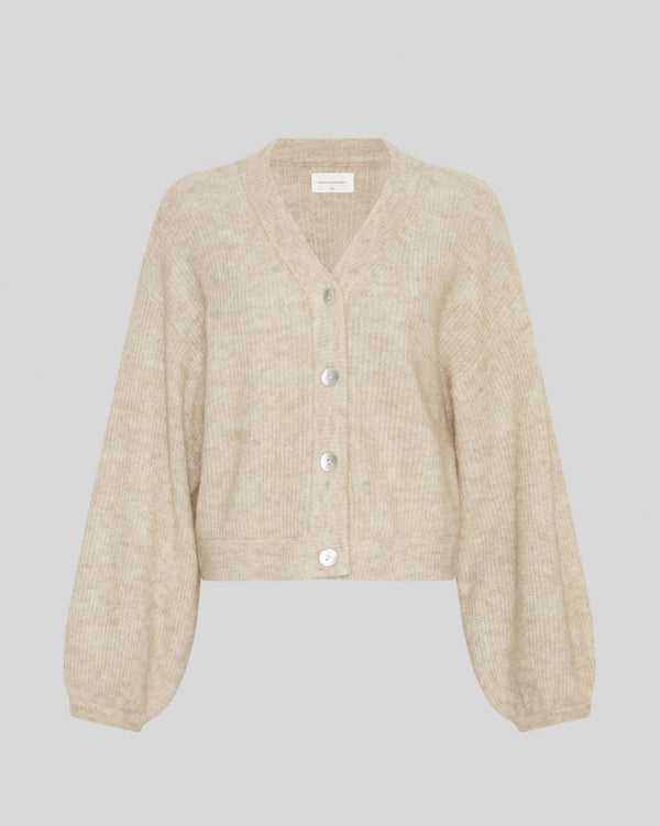Msch Hila Hope Cardigan / Oatmeal Melange MSCH Copenhagen