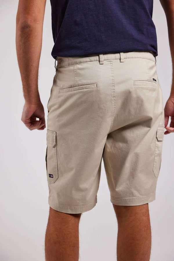 Cargo Stretchy  Shorts - SAND