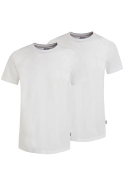 t-shirt jockey vit 2-pack BK HERR