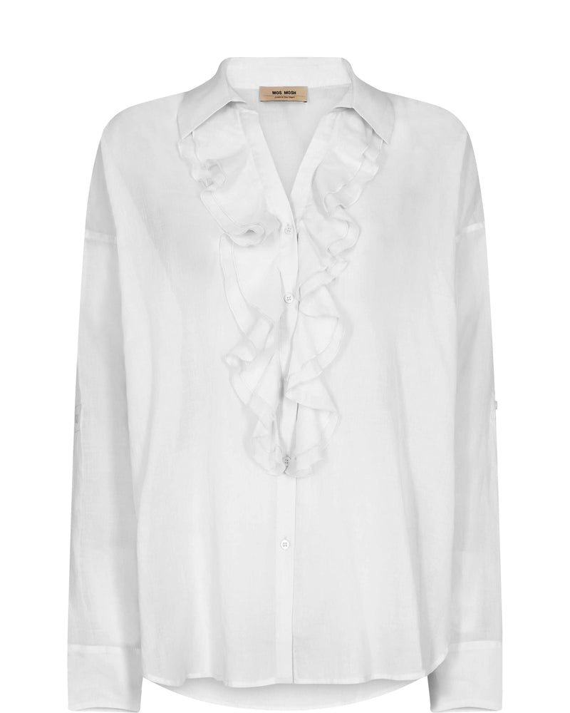 Mos Mosh Jelena voile shirt/ white Mos Mosh