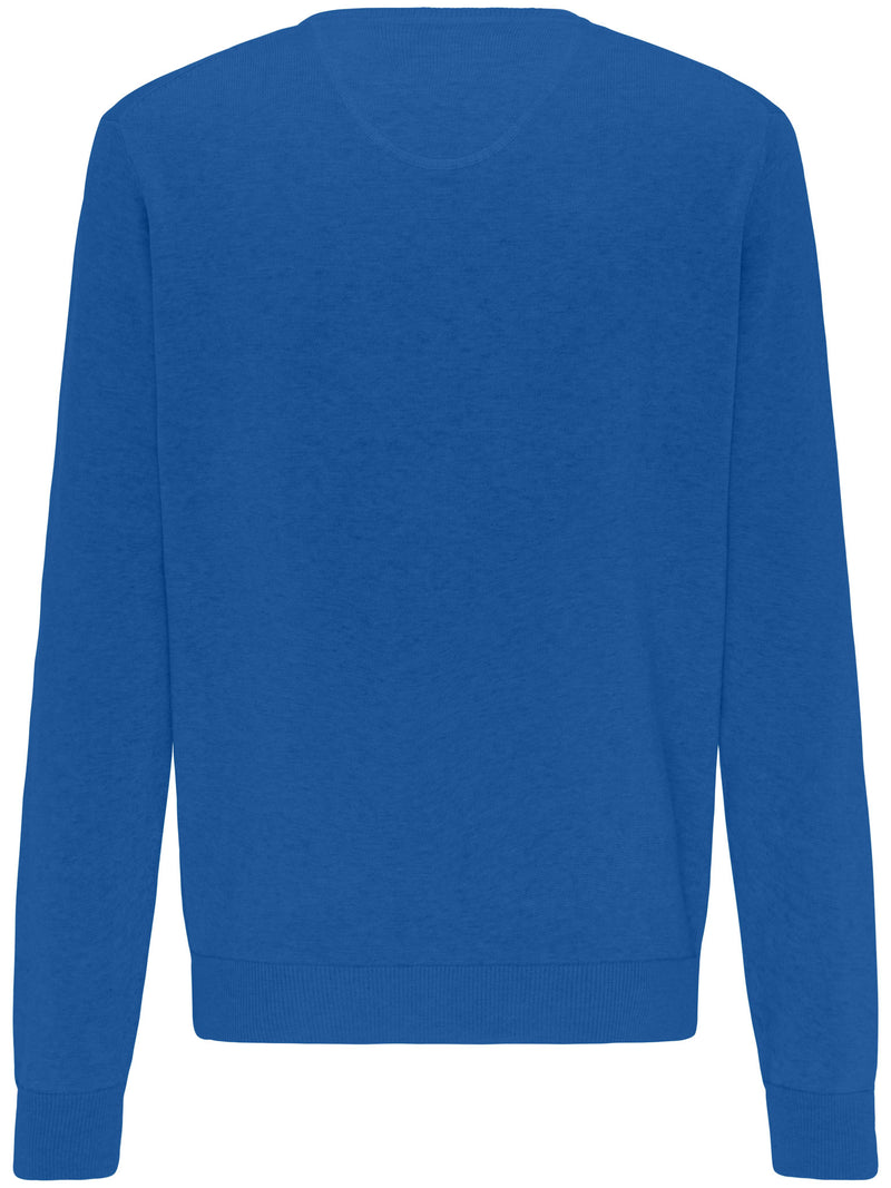 Fynch Hatton V-ringad tröja blå