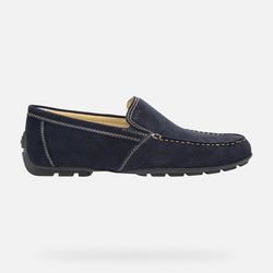 Geox loafers blue Suede