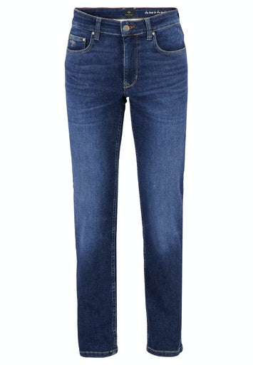 Fynch Hatton Jeans |  | Dark denim solid (Park Lane)